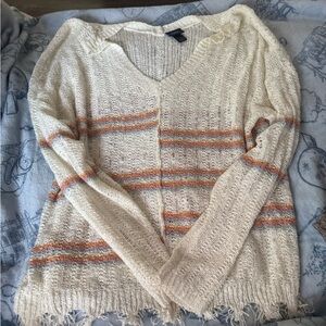 Daytrip striped pullover sweater